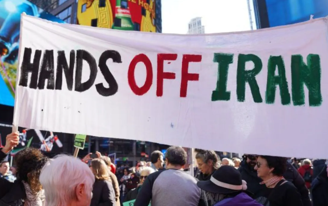 Warga AS Demo di Dekat Gedung Putih, Protes Serangan AS-Israel ke Iran